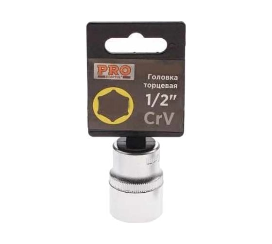 Головка PRO 27 мм, 1/2DR", 6 граней STARTUL PRO-52027 1