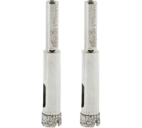 Коронка алмазная по стеклу и керамике 2 шт, 8 мм Gepard GP2076-08