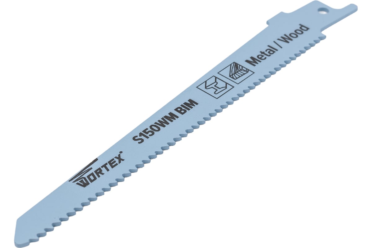 Полотно по дереву с гвоздями 150 мм для сабельной пилы S150WM WORTEX  SSB1510B0018