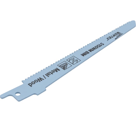 Полотно по дереву с гвоздями 150 мм для сабельной пилы S150WM WORTEX SSB1510B0018