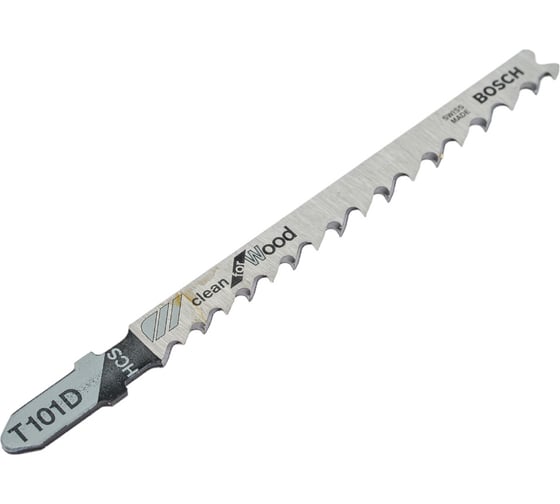 Пилки для лобзика по дереву (74 мм; 100 шт.) T101D Bosch 2.608.637.877