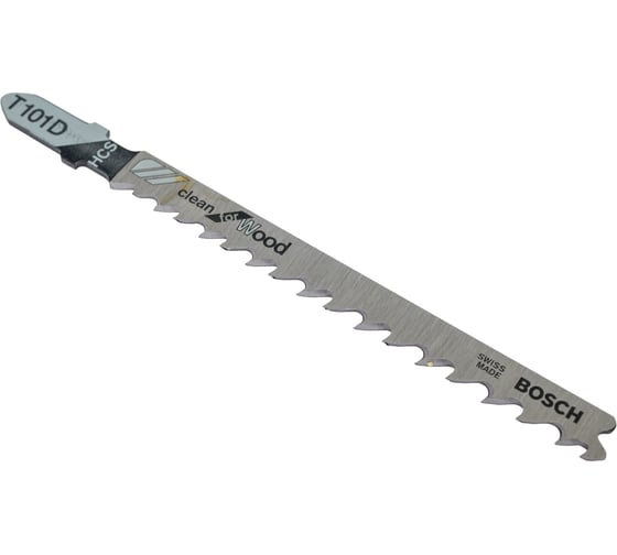 Пилки для лобзика по дереву (74 мм; 100 шт.) T101D Bosch 2.608.637.877