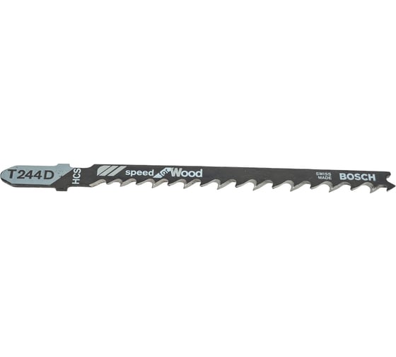 Пилки для лобзика по дереву (74 мм; 100 шт.) T244D Bosch 2.608.637.881