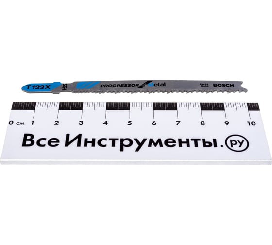 Пилки для лобзика по металлу (74 мм; 3 шт.) T123X Bosch 2.608.638.472