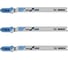 Пилки для лобзика по металлу (67 мм; 3 шт.) T218A Bosch 2608631672 1