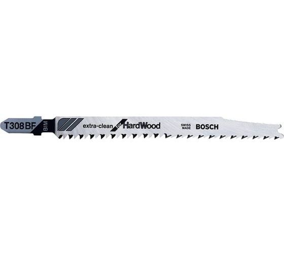 Пилки для лобзика по дереву (91 мм; 25 шт.) T308BF Bosch 2608636570