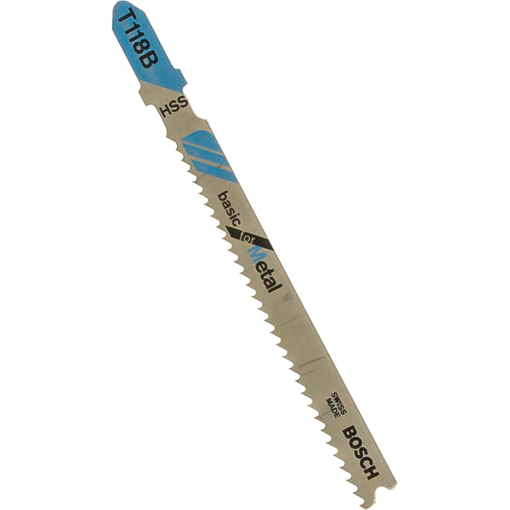 Пилки для лобзика по металлу (67 мм; 25 шт.) T118B Bosch 2608638471 ...