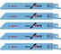 Полотна для ножовочной пилы 5 шт. (150х19х1.25 мм) по металлу S925VF Bosch 2608657407 2