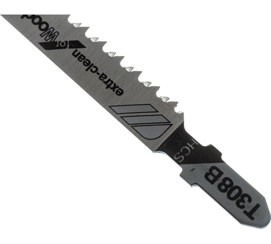 Пилки для лобзика по дереву 5 шт, Т308В, HCS Bosch 2608663751