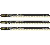 Пилки для лобзика (106 мм; 3 шт.) T341HM Bosch 2608633176