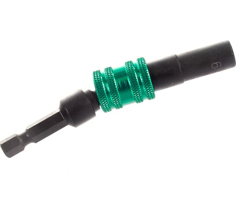 Бита шарнирная с торцевой головкой и магнитным держателем (E 1/4"; 6 мм; 1 шт.) KRAFTOOL 26395-06