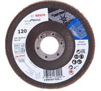 Круг лепестковый Best for Metal для УШМ (115 мм; К120) Bosch 2608607319