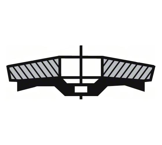 Круг лепестковый Expert for Metal для УШМ (125 мм; К40) Bosch 2608606716