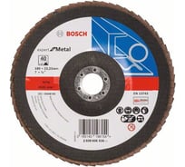 Круг лепестковый Expert for Metal для УШМ (180 мм; К40) Bosch 2608606936