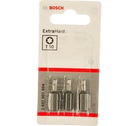 Бита (25 мм; 3 шт) TORX T10 XH Bosch 2607001604