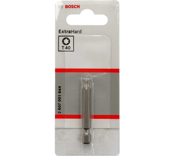 Бита (49 мм; 1 шт) TORX T40 XH Bosch 2607001644