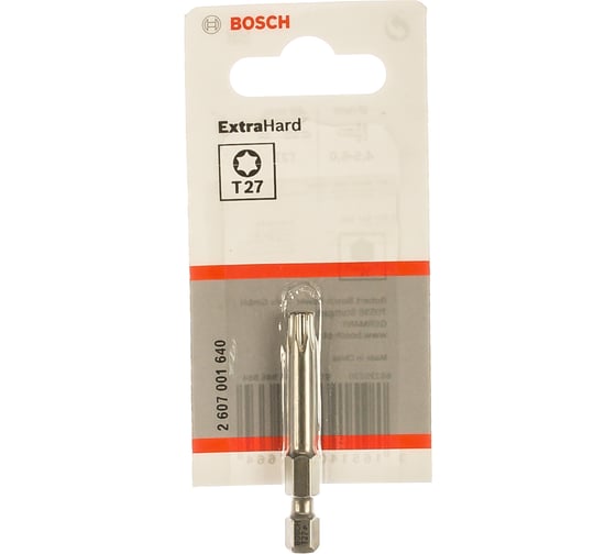 Бита (49 мм; 1 шт) TORX T27 XH Bosch 2607001640 1