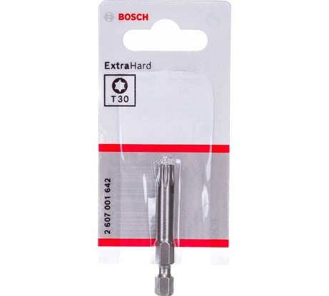 Бита (49 мм; 1 шт) TORX T30 XH Bosch 2607001642