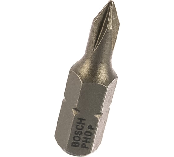 Бита (25 мм; 3 шт) PHILLIPS 0 XH Bosch 2607001506