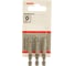 Бита (49 мм; 3 шт) POZIDRIV 1 XH Bosch 2607001575 1