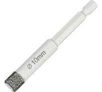 Коронка алмазная по керамике и керамограниту 10 мм Diamond Industrial DIDKVP10S10