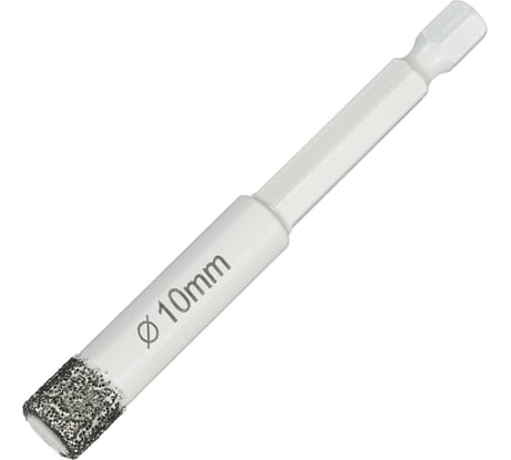 Коронка алмазная по керамике и керамограниту 10 мм Diamond Industrial DIDKVP10S10