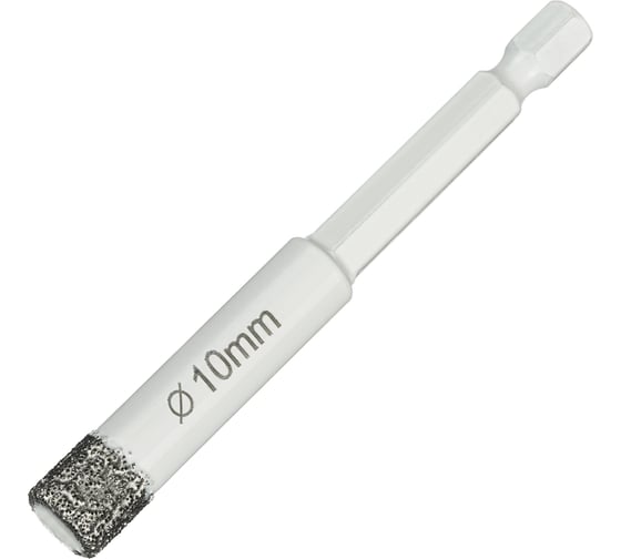 Коронка алмазная по керамике и керамограниту 10 мм Diamond Industrial DIDKVP10S10