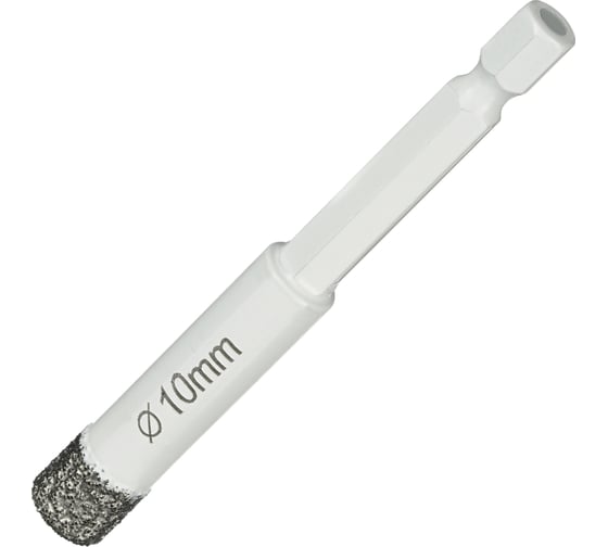 Коронка алмазная по керамике и керамограниту 10 мм Diamond Industrial DIDKVP10S10