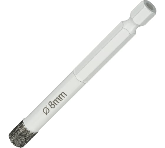 Коронка алмазная по керамике и керамограниту 8 мм Diamond Industrial DIDKVP08S10