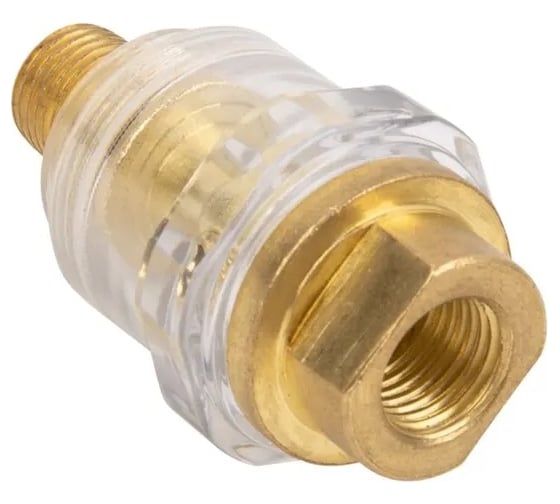 Лубрикатор мини-фильтр масленка алюминиевый 1/4" NORM L1 AL