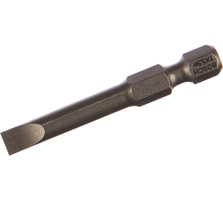 Бита (49 мм; 3 шт) прямой шлиц 1.0Х5.5 XH Bosch 2607001481