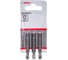 Бита для гайковёртов (49 мм; 3 шт) HEX6 XH Bosch 2607001735 1