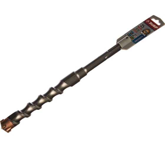 Бур SDS-Max (35х370 мм; 4 резца) по бетону ЗУБР 29350-370-35_z01 1