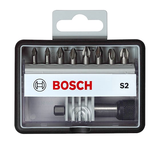 Набор бит (8 шт) Robust Line S2 XH Bosch 2607002561