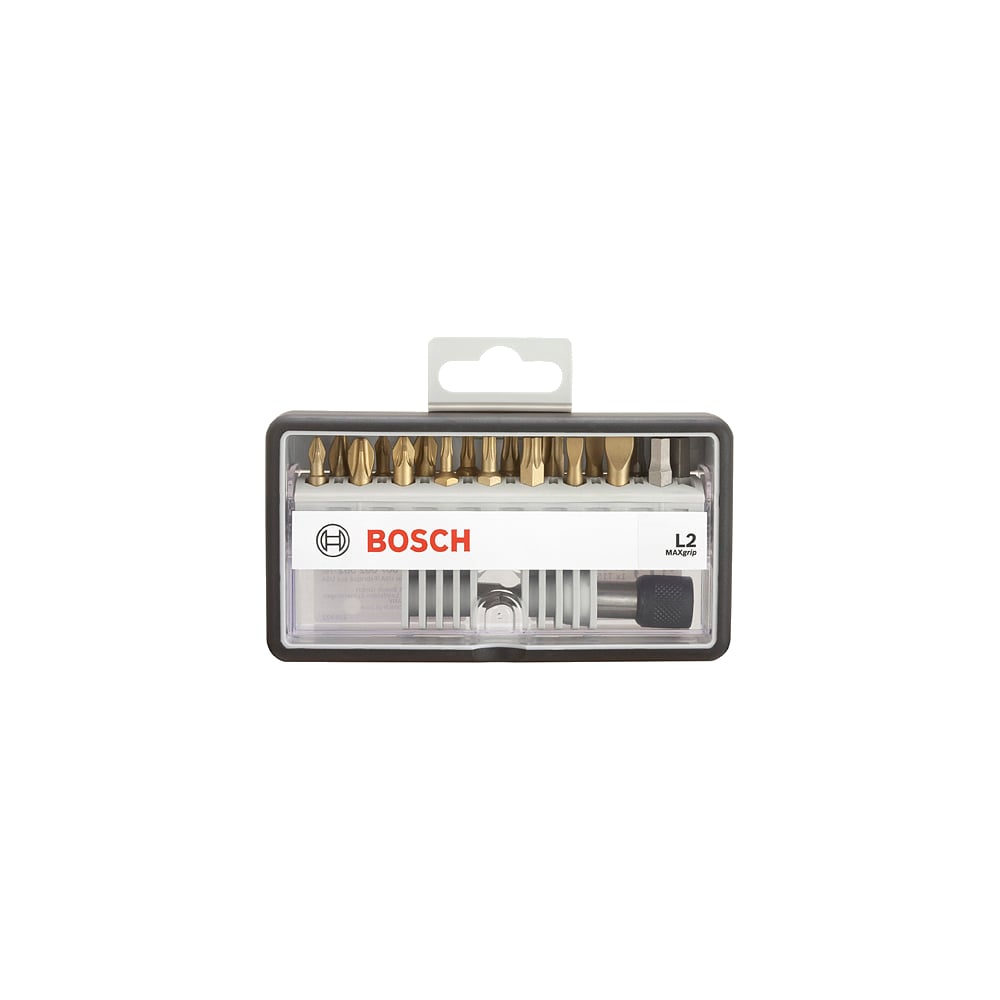 Bosch Schrauberbit-Set Robust Line – 18+1 Teile, 25 Mm, Mit Titaniumnitrid-Beschichtung