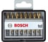 Набор бит (8 шт; Max Grip) Robust Line Sx2 TIN Bosch 2607002571 1