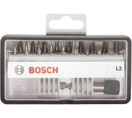 Набор бит (18 шт) Robust Line L2 XH Bosch 2607002568