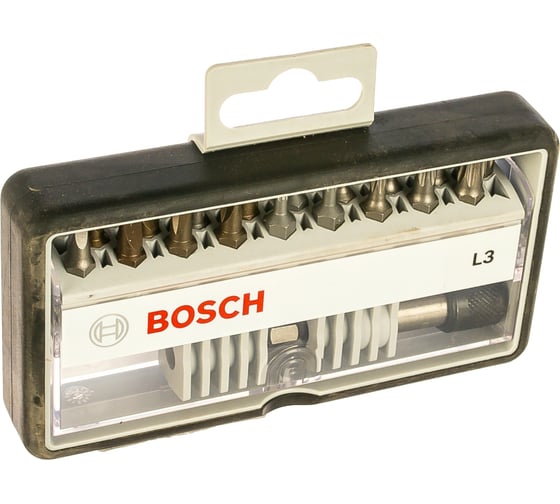 Набор бит (18 шт) Robust Line L3 XH Bosch 2607002569 1