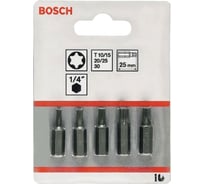Набор бит (5 шт; 25 мм) TORX TIN Bosch 2607001769