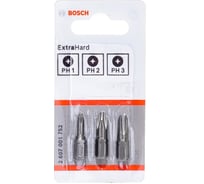 Набор бит (3 шт; 25 мм) Bosch 2.607.001.752