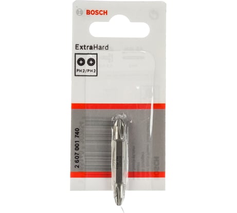 Бита двусторонняя (25 мм; 1 шт) PH2-PH2 Bosch 2.607.001.740
