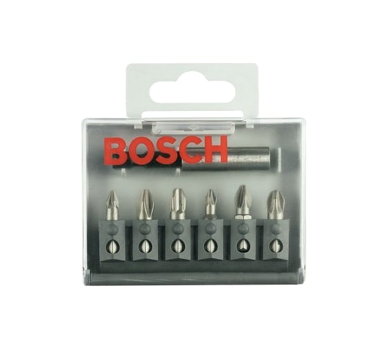 Набор бит (25 мм; 6 шт) PH/PZ XH Bosch 2607001942 1
