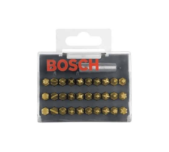 Набор бит (25 мм; 30 шт) LS/PH/PZ/T TIN Bosch 2607001933 1