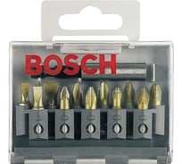 Набор бит (25 мм; 11 шт) LS/PH/PZ TIN Bosch 2607001924