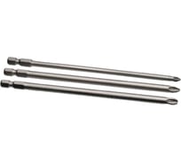 Набор бит (152 мм; 3 шт) PZ1/2/3 XH SET Bosch 2607001762