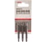 Набор бит двусторонних (60 мм; 3 шт;) PZ1/2/3 XH Bosch 2607001749 4