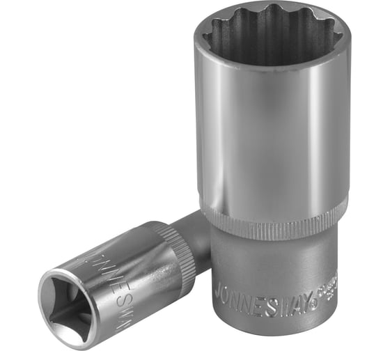Головка торцевая глубокая 12-гранная (1/2"DR; 19 мм) Jonnesway S04HD4719