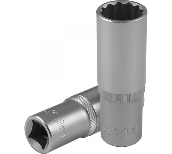 Головка торцевая глубокая 12-гранная (1/2"DR; 19 мм) Jonnesway S04HD4719