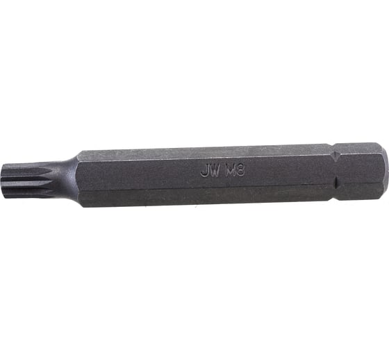 Бита (SPLINE; 10 мм; М8; 75 мм) Jonnesway D10M75M08A 1