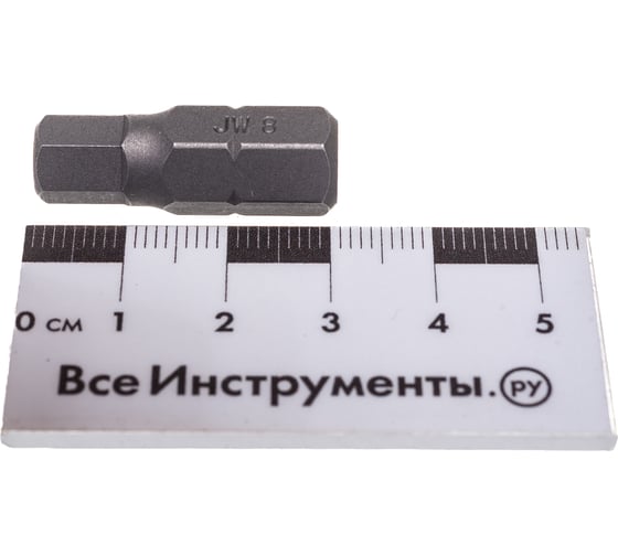 Бита шестигранная (10 мм; 8 мм; 30 мм) Jonnesway D130H80